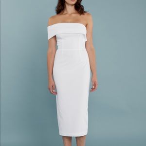 KATIE MAY CHARCOAL APOLLO DRESS